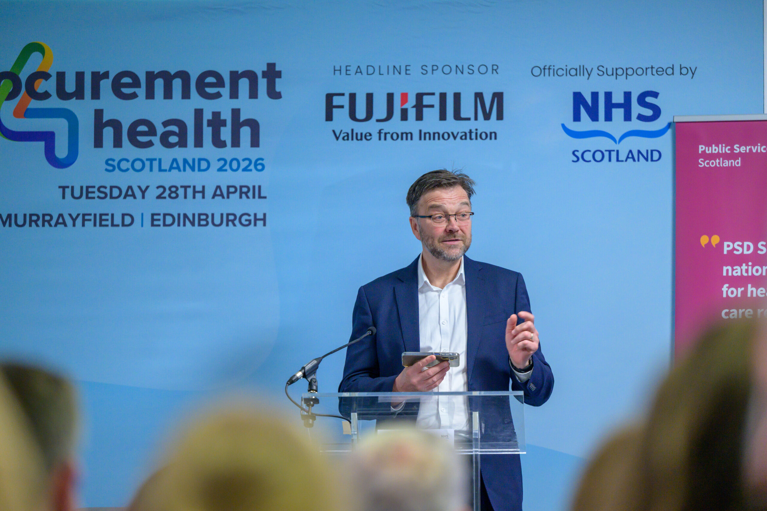 Modern healthcare building representing Scotland’s healthcare built environment